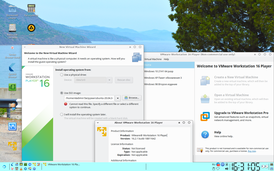 Скриншот программы VMware Workstation Player