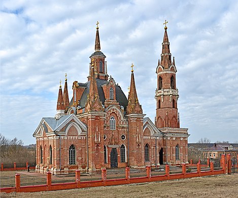 27. Церковь Знамения, Вешаловка, Липецкий район Автор — Ludvig14