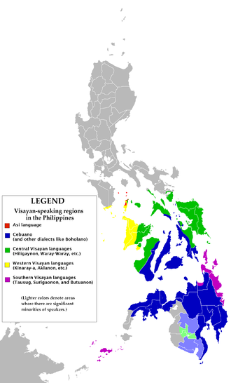 This is a map outlining the regions in the Phi...