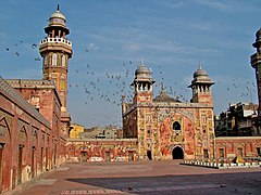 Mosquée de Wazir-Khan à Lahore, Pakistan