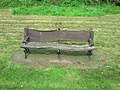 The 'Willow Weeping' bench, since dismantled