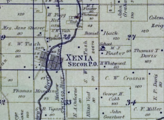 Xenia (Secor) Iowa, in 1892