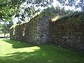 Ruinerne af kirken i Ytterby med rødder i 1100-tallet. St. Hallvards kirke, efter Hallvard Vebjørnsson, var i brug til 1870.