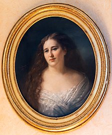 Portrait d'Adèle de Rothschild, pastel, musée des Beaux-Arts de Gaillac.