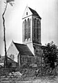 L'église d'Étréham au XIXe siècle Séraphin-Médéric Mieusement (1892).