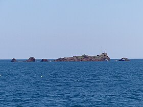 Vue du Lion de mer depuis Saint-Raphaël.