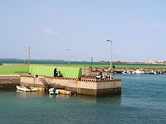 漁港堤防