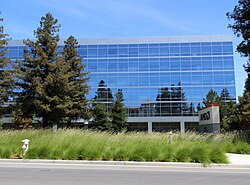 Image of AMD's headquarters located in Santa Clara, California.