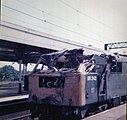 The heavily damaged 86242, after the accident.