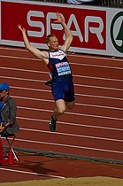 Greg Rutherford, 2012 Olympiasieger und 2006 EM-Zweiter, wurde Europameister
