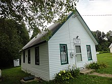 African American Schoolhouse Museum in Maryland African American Schoolhouse Museum (21439327850).jpg