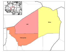 Localisation de Aderbissinat