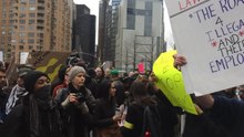 Файл: митинг против Трампа в Нью-Йорке, начало дня, 19 марта 2016 г., часть 3 из 3.webm