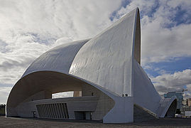 L'arc de l'auditòri de costat.