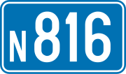 Miniatuur voor N816 (België)