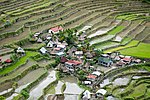 A village in the Batad rice terraces