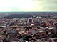 Colour photograph of the city skyline of Berlin in 2003