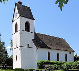 The parish church of St. Antonius at Biel-Benken