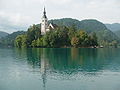 Isla en el lago