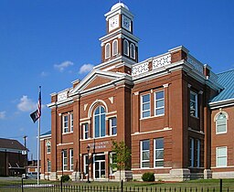 Bullitt Countys domstolshus i Shepherdsville.