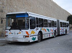 Bus from the Société de transport du Sahel at Sousse