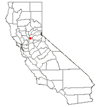 Location of Antelope, California