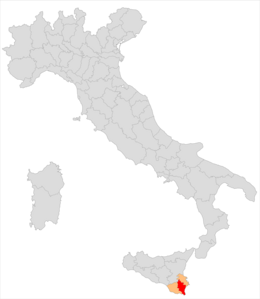 Circondario di Noto – Localizzazione