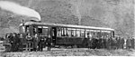 Testdrift med Clayton Steam Car i Nya Zeeland, 1927