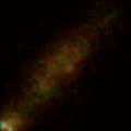 Gammastråle pulser fra Vela Pulsaren (slowmotion).