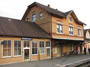 ヴァンゲン（アルゴイ）駅舎