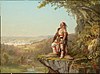 Де Витт Клинтон Бутель - Индеец, исследующий пейзаж - 47.1223 - Museum of Fine Arts.jpg