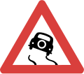 Slippery road