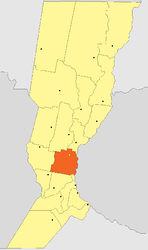 Dipartimento di San Jerónimo – Mappa