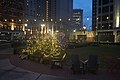 Capitol Park at night