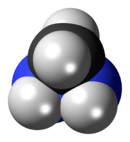 Struttura 3D van der Waals della diaziridina