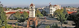 View of Santa Cruz from the Plaza de California