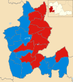 2019 results map