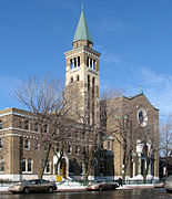 Église Saint-Ambroise à Montréal (1923)