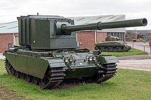 FV4005 в Танковом музее в Бовингтоне