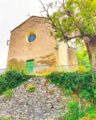 Façade principale de l'église paroissiale Notre-Dame-de-l'Assomption de Rapaggio.