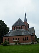 Le chevet de l'église.