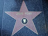Foxx's star on the Hollywood Walk of Fame Foxx-Hollywood Walk of Fame.JPG