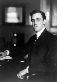 FDR como Secretario de Marina, en 1913