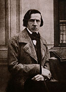 L'única fotografia coneguda de Frédéric Chopin.