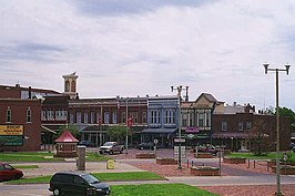 Downtown van Fort Scott