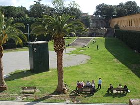 Amphithéâtre naturel.