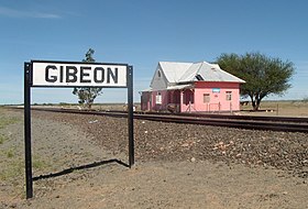 Ehemaliger Bahnhof Gibeon (2014)