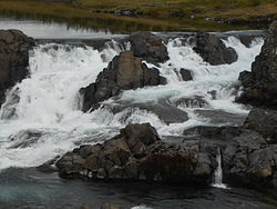 A glanni vízesés, Bifröst mellett.