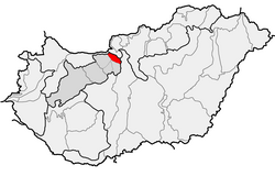 Pilišské vrchy v rámci Maďarska