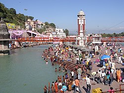 Har ki Pauri ghat in Haridwar